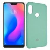 Чехол Soft Case для Xiaomi Redmi 6 Pro/Mi A2 Lite Бирюзовый