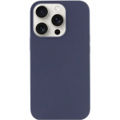 Силіконовий чохол для iPhone 15 Pro Max Midnight blue FULL (NO LOGO)