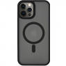 Чехол Matt Magnetic Fit для iPhone 16 Pro Max Черный