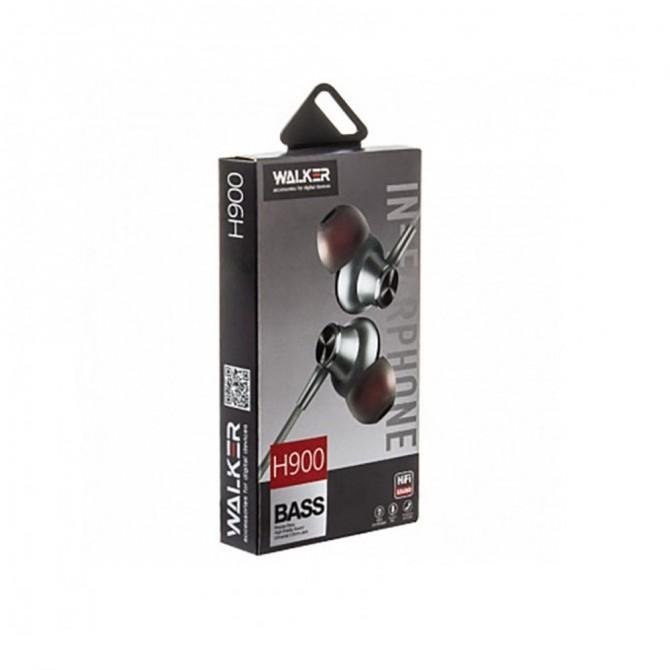 Навушники WALKER H900 with mic Grey-1