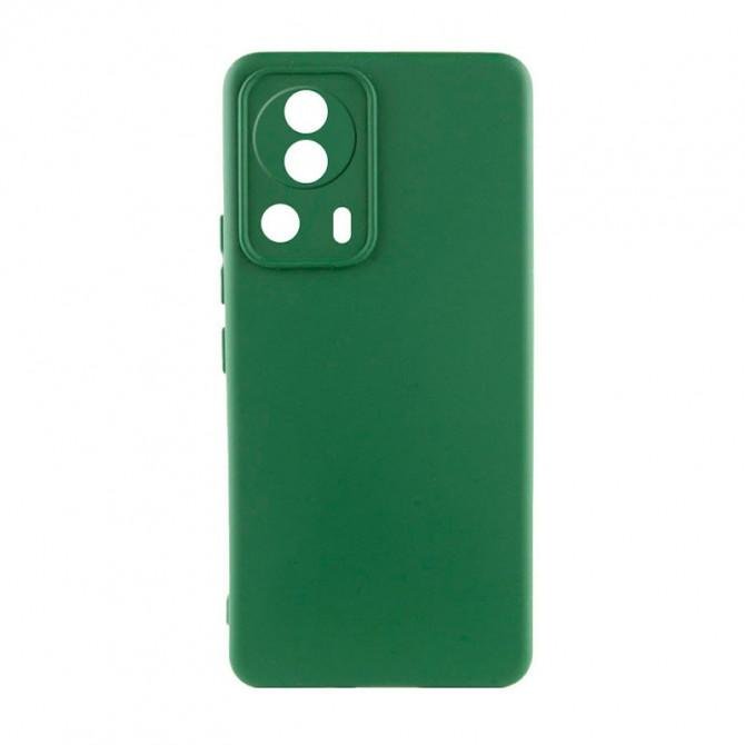Чохол Soft Case Xiaomi 13 Lite Темно Зелений FULL