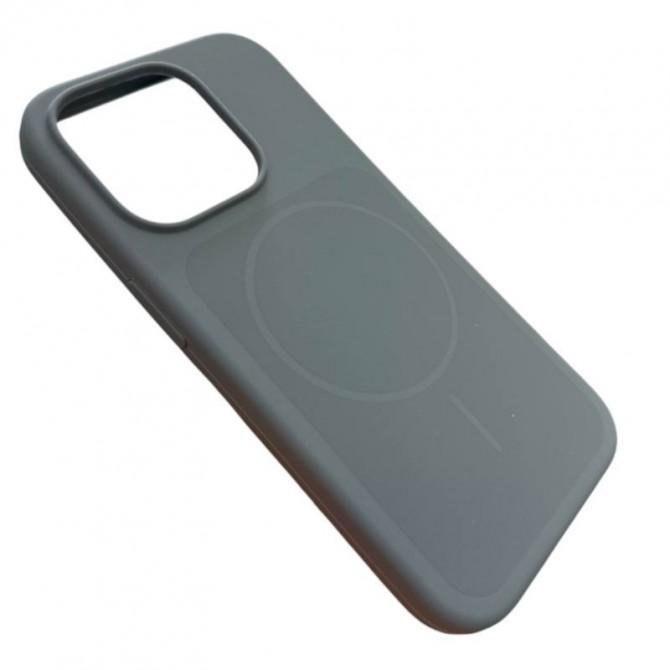 Накладка Liquid Magnetic для iPhone 16 Pro Black-1