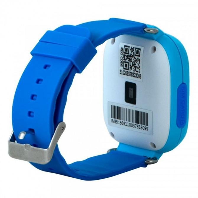 Детские умные часы с GPS трекером TD-02 (Q100) Light Blue-2