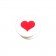Держатель Pop Socket Heart Красный