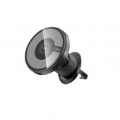 Автодержатель XO CX025 Magnetic vent wireless 15W Black