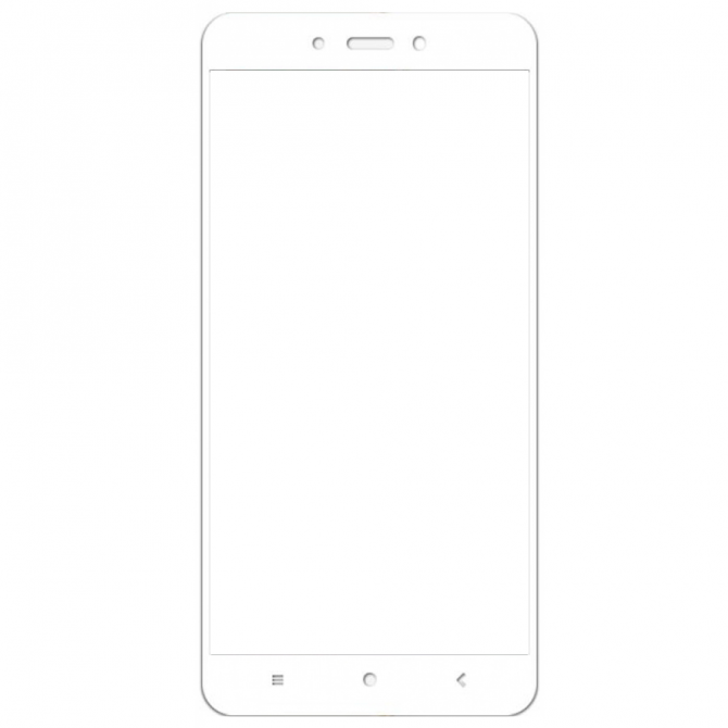 Защитное стекло для XIAOMI Redmi Note 4x Full Glue (0.3 мм, 2.5D, белое)-2