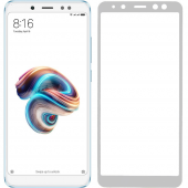 Захисне скло для XIAOMI Redmi Note 5/Note Pro Full Glue (0.3 мм, 2.5D, бiлий)