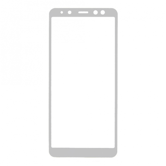 Захисне скло для XIAOMI Redmi Note 5/Note Pro Full Glue (0.3 мм, 2.5D, бiлий)-1