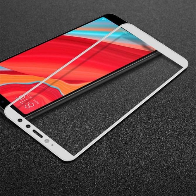 Защитное стекло для XIAOMI Redmi S2 Full Glue (0.3 мм, 2.5D, белое)-4