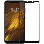 Захисне скло для XIAOMI Pocophone F1 Full Glue (0.3 мм, 2.5D, чорне)