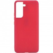 Силіконовий чохол Candy для Samsung Galaxy S21 FE Бордовий Силіконовий чохол Candy для Samsung Galaxy S21 FE Бордовий