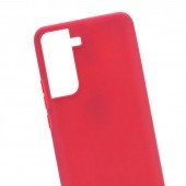 Силіконовий чохол Candy для Samsung Galaxy S21 FE Бордовий Силіконовий чохол Candy для Samsung Galaxy S21 FE Бордовий