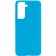 Силиконовый чехол Candy для Samsung Galaxy S21 FE Голубой