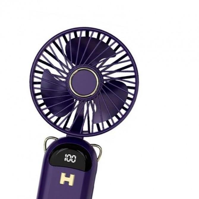 Вентилятор портативный Y-05 1200 mAh Синий-1