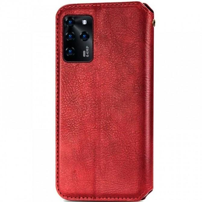 Чехол-книжка GETMAN Cubic for ZTE Blade V30 Red-1