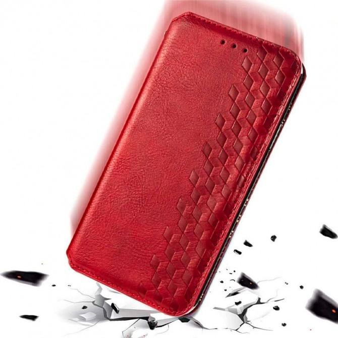 Чехол-книжка GETMAN Cubic for ZTE Blade V30 Red-3