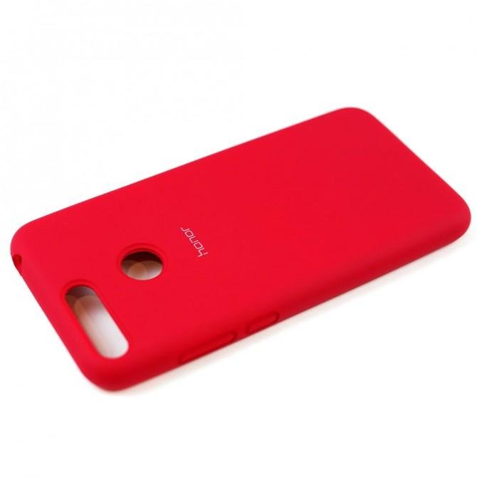 Чохол Soft Case для Huawei Y6 2018 Вишневый FULL-4