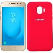 Чохол Soft Case для Samsung J250 Galaxy J2 2018 Вишневий FULL