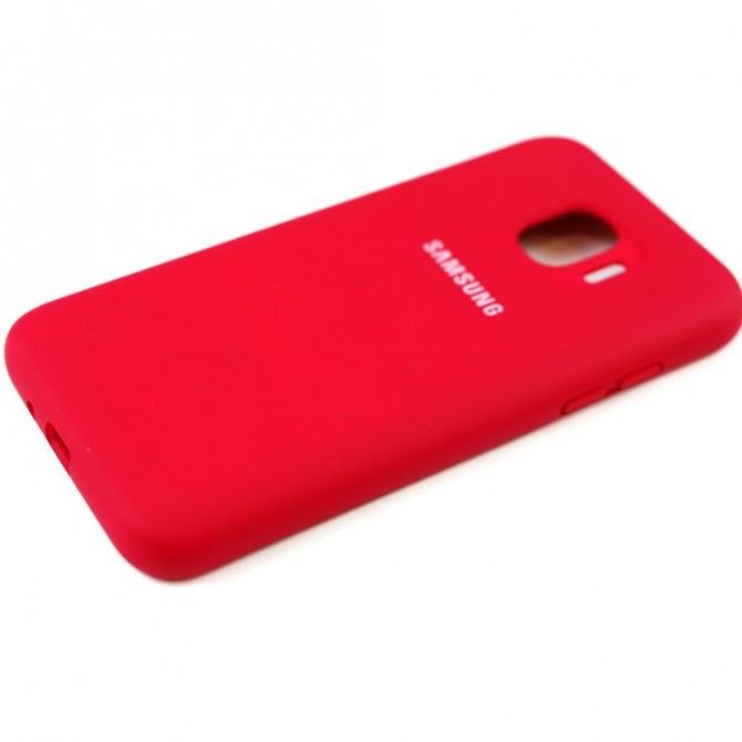 Чохол Soft Case для Samsung J250 Galaxy J2 2018 Вишневий FULL-3
