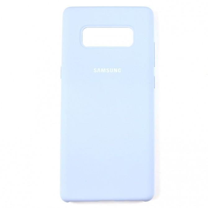 Чехол Soft Case для Samsung Note 8 Светло Синий-1