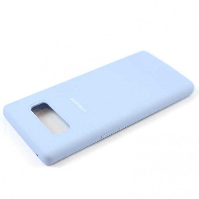Чехол Soft Case для Samsung Note 8 Светло Синий-3