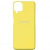 Чохол накладка Original Soft Case Samsung A125 Galaxy A12 Світло Жовтий FULL