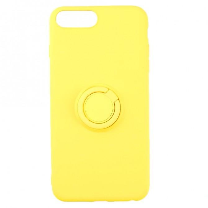 Чохол Ring Color для iPhone 7/8 Plus Жовтий-1