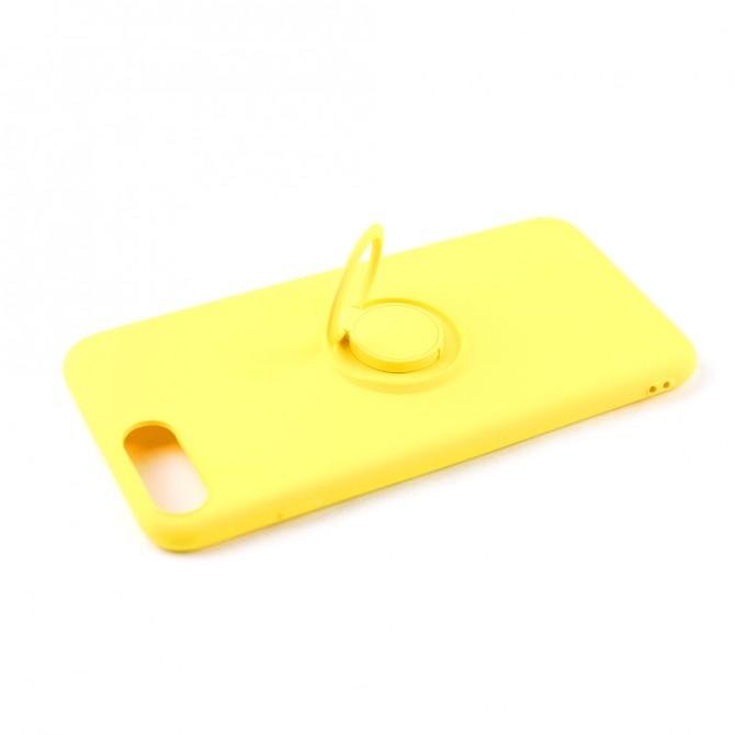 Чохол Ring Color для iPhone 7/8 Plus Жовтий-4