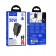 Мережевий зарядний пристрій 1USB + Type-C Hoco N63 Gentle PD 30W+QC3.0 Black