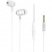 Наушники HF MP3 Langsdom M22 with mic White