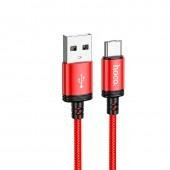 Кабель Hoco X89 Wind Type-C 3A RED 1m