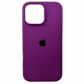 Силиконовый чехол для iPhone 16 Pro Max Purple FULL Силиконовый чехол для iPhone 16 Pro Max Purple FULL