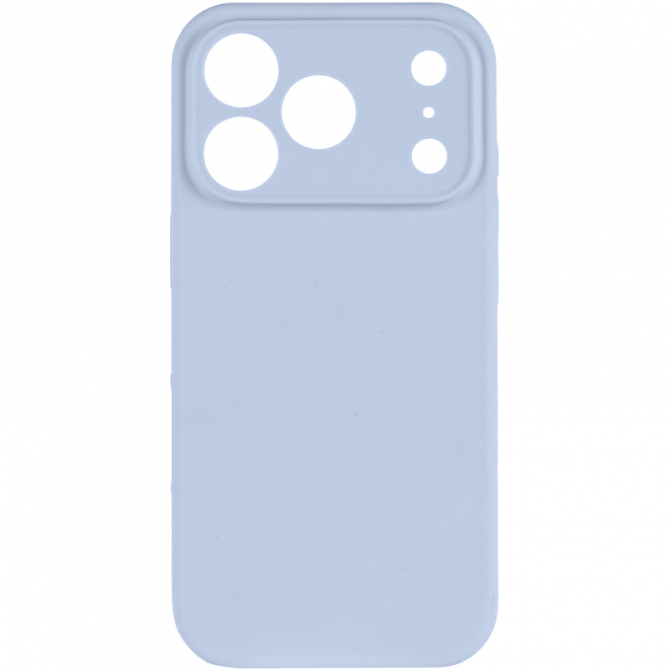 Силиконовый чехол для iPhone 17 Pro Max Lilac Blue FULL (NO LOGO)