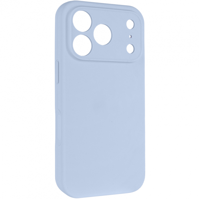 Силиконовый чехол для iPhone 17 Pro Max Lilac Blue FULL (NO LOGO)-1