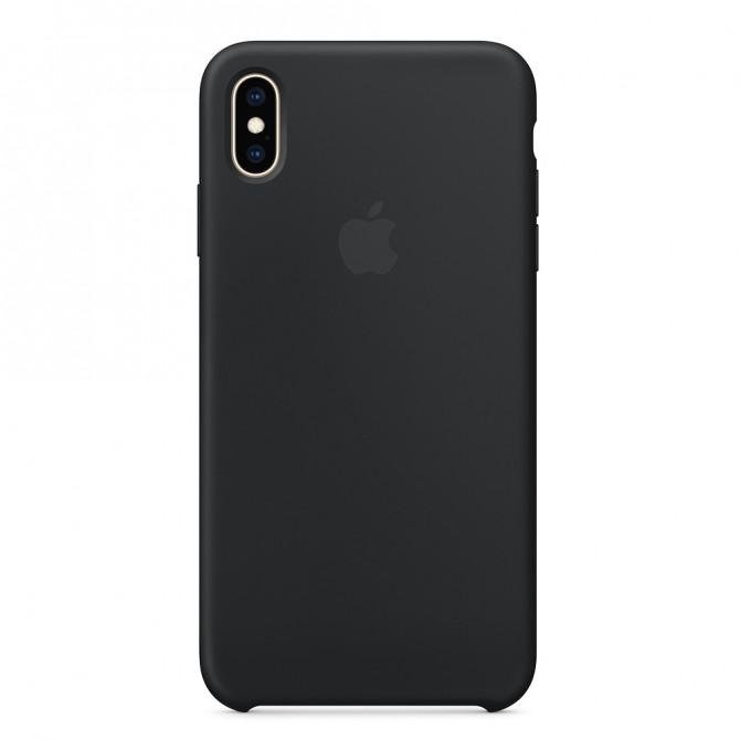 Чехол Soft Case для iPhone Xs Max Чёрный-1