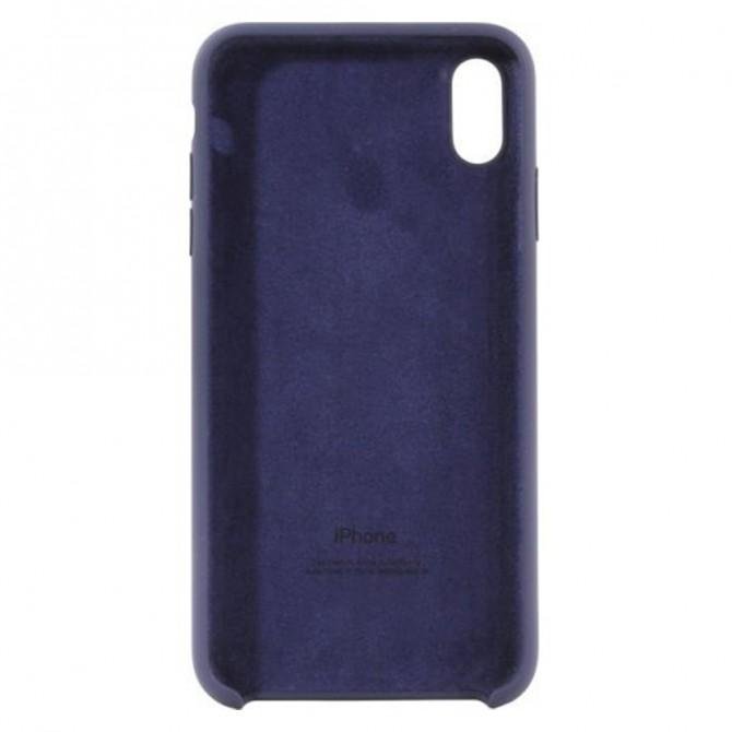 Чохол Soft Case для iPhone Xs Max Полуночний синій-3