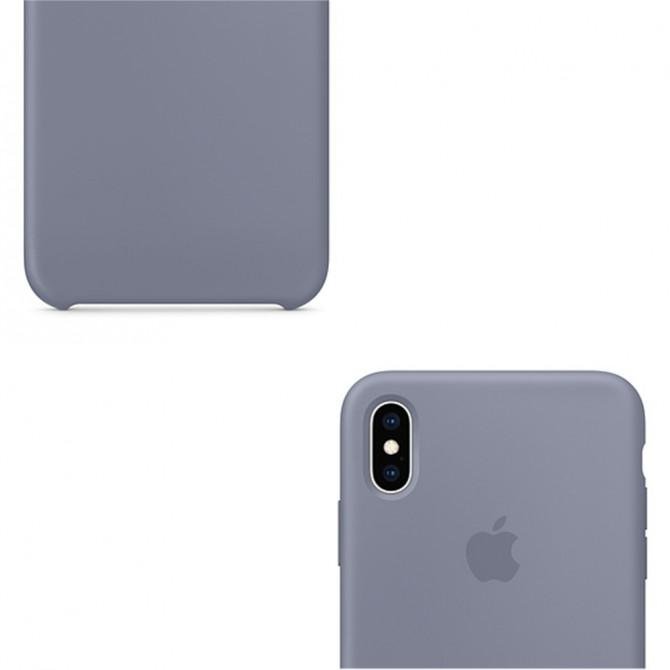 Чехол Soft Case для iPhone Xs Max Lavender Grey-4