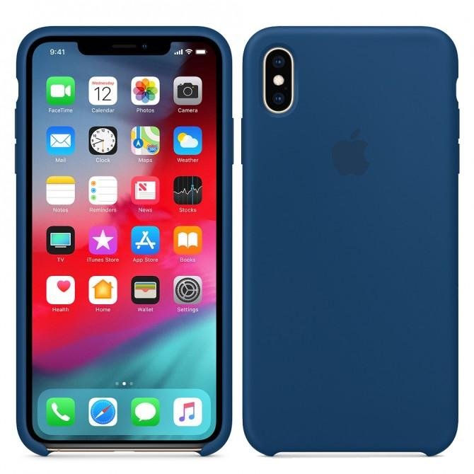 Чехол Soft Case для iPhone Xs Max Blue Horizone