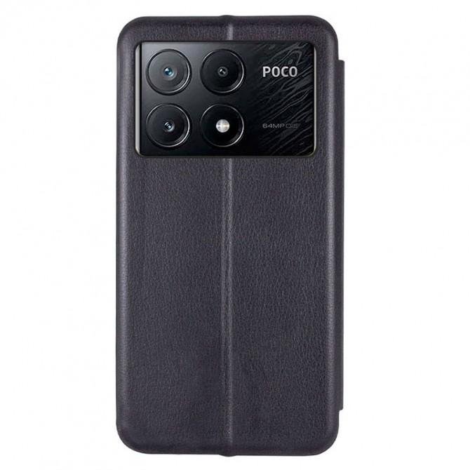 Чехол-книга U-Like Best Xiaomi Redmi Note 13 Pro 5G/Poco X6 Black-1