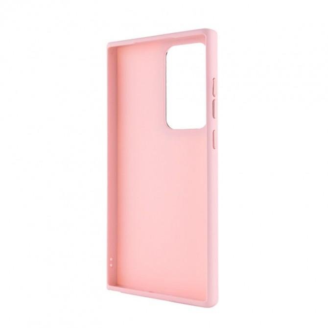 TPU чохол Bonbon Metal Style для Samsung Galaxy S24 Ultra Рожевий-1