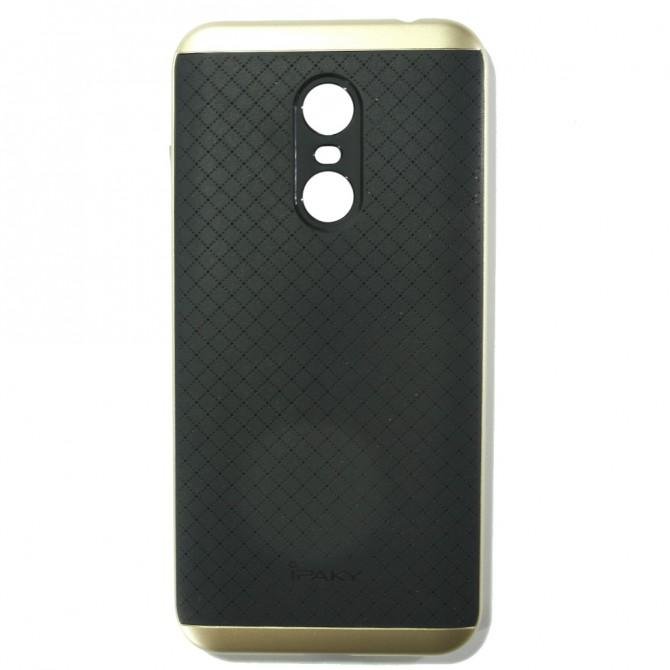 Накладка iPaky Carbon TPU + Bumper для Xiaomi Redmi 5 Plus Золотий-2