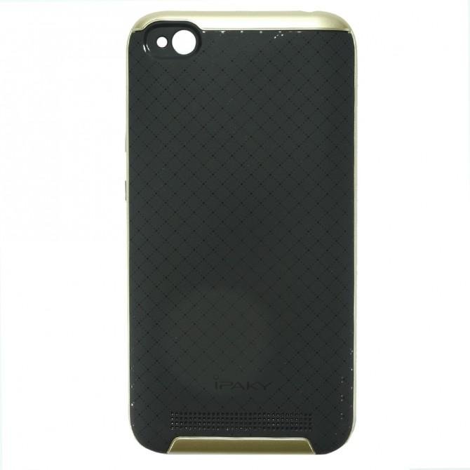 Накладка iPaky Carbon TPU + Bumper для Xiaomi Redmi 5a Золотий-1