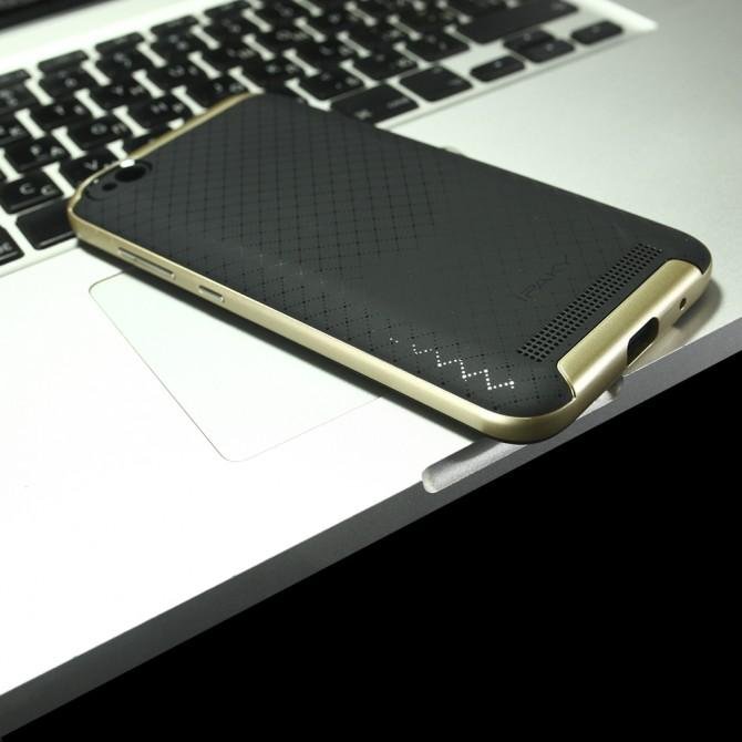 Накладка iPaky Carbon TPU + Bumper для Xiaomi Redmi 5a Золотий-3