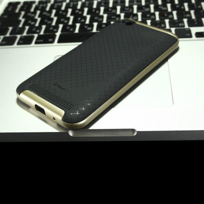 Накладка iPaky Carbon TPU + Bumper для Xiaomi Redmi 5a Золотий-4