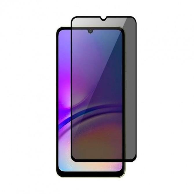 Защитное стекло для Xiaomi Redmi 14C/ A4/ Poco C75 Full Glue (0.3 мм, 2.5D, черное) PRIVACY