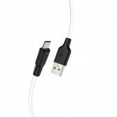 USB Кабель Hoco X21 Plus Silicone MicroUSB Black/White 1m USB Кабель Hoco X21 Plus Silicone MicroUSB Black/White 1m