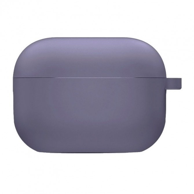 Чохол U-Like Silicone Protective Case For Airpods 3 Slim Lavander Grey