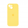 Силіконовий чохол для iPhone 15 Yellow FULL