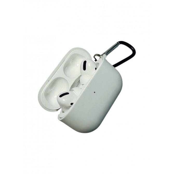 Чехол Silicone Protective Case For Airpods Pro 2 Camelia White-2