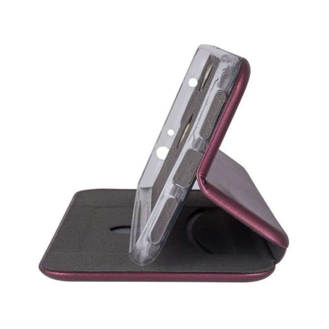 Чехол книжка U-Like Best Xiaomi Redmi 6a Marsala-1